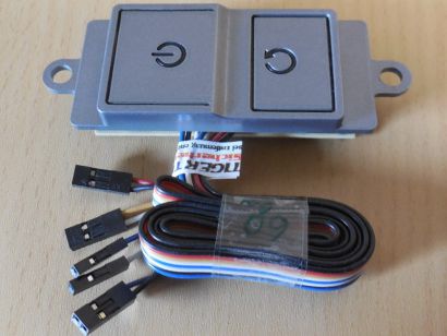 Aquado TP-607 TP0909004 PC Gehäuse Power Reset Schalter HDD LED Power LED* pz925