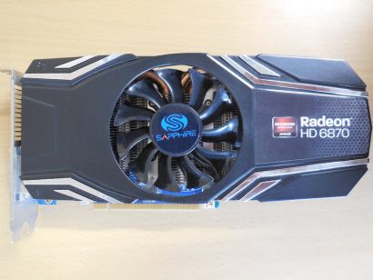 Sapphire AMD Radeon HD 6870 1GB GDDR5 256Bit PCIe 2.1 DVI-I DVI-D HDMI DP* g592