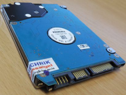 Toshiba MK5076GSX HDD SATA 500GB 2.5 Festplatte 5400rpm 8MB HDD2J93* F747