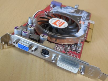 Connect 3D ATI Radeon X800 Pro 256MB GDDR3 DVI TV VGA RETRO AGP Grafikkarte*g594