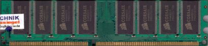 Corsair VS1GB400C3 PC-3200 1GB DDR1 400MHz CL3 Arbeitsspeicher RAM DIMM* r1014