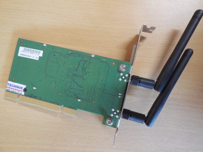 LINKSYS Cisco WMP600N Dual Band Wireless N PCI Karte 802.11A B G N 300Mbps* wk37