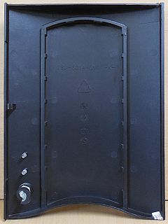 Chieftec 2BD-601A-CM01-X PC Gehäuse Frontblende Tür mit Schloss schwarz* pz951