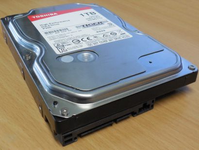 Toshiba P300 HDWD110 HDD SATA III 1TB 1000GB 3.5 Festplatte 7200rpm 64MB* F759