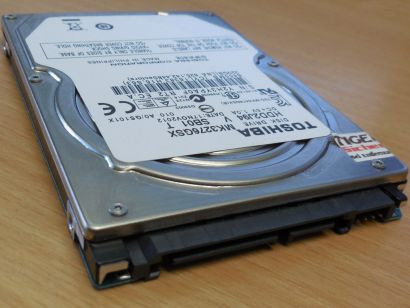 Toshiba MK3276GSX HDD SATA 320GB 2.5 Zoll Festplatte 5400rpm 8MB HDD2J94* F760