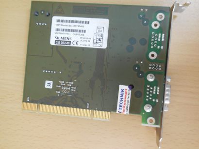 Siemens CIB D32-66 PCI Karte Model 07733400 Rev 04 PCI266 Rev 1.3 X1 Port* sk73