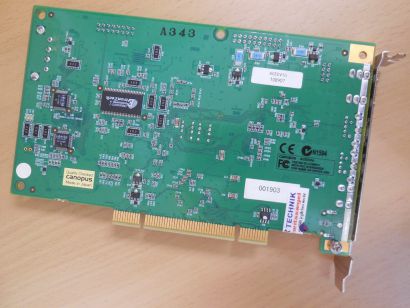 CANOPUS ACEDVio U13-PC-211 Analog Digital Converter Videobearbeitungskarte* sk74