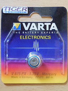 1 Stück VARTA V 675 PX 1.35V Foto Photo Batterie Mercury MR44 Neu & OVP* so115
