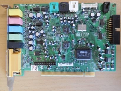 Dell 038FRH Turtle Beach Santa Cruz TB400-2541-01 CS4630 5.1 PCI Midi Retro* s79
