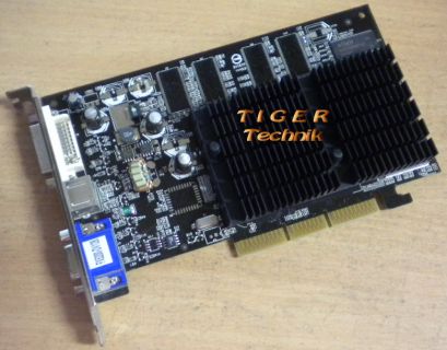 Aopen FX5200-DV128 GF FX5200 Grafikkarte AGP8x 128MB* g103