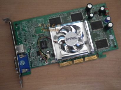 Leadtek LR2885 WinFast A170 GF4 MX440SE Grafikkarte AGP4x 64MB* g104