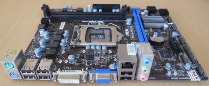 MSI MS-7788 Ver1.0 H61M-P31 G3 Mainboard Sockel 1155 PCIe DDR3 LAN VGA DVI*m1054