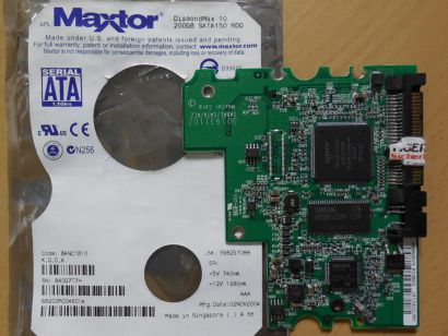 Maxtor DiamondMax 10 6B200M0 PCB Controller Elektronik Platine 301931102* FE260