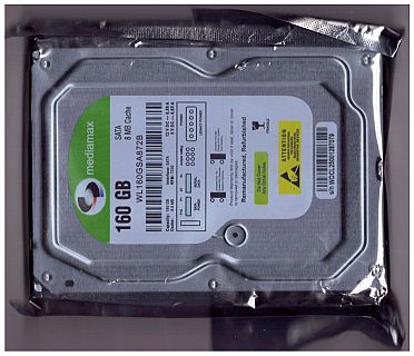 mediamax WL160GSA872B HDD SATA 160GB 3.5 Festplatte 8MB Remanufactured* F794