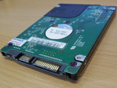 Western Digital Scorpio Blue WD800BEVT-75ZCT2 HDD SATA 80GB 2.5 Festplatte* F807