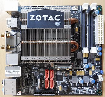 Zotac FUSION350-A-E Mainboard AMD E-350 Dual Core APU Wifi USB3.0 SO-DDR3* m1061