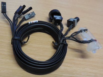 LC-Power Alliance Gaming 930W Gehäuse Power Reset Schalter HDD Power LED* pz978