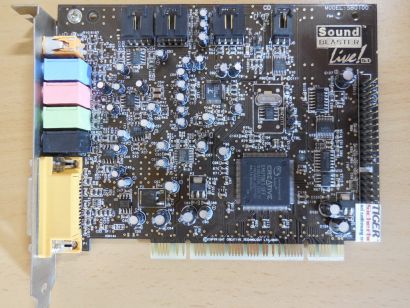 Creative Sound Blaster Live! 5.1 SB0100 PCI Midi Game Port Soundkarte* s06