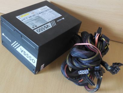 Corsair VS550 550 Watt ATX PC Computer Netzteil 550W PCIe SATA Molex* nt1565