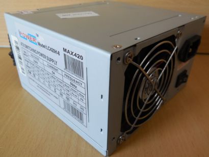 LC-Power MAX420 LC420H-8 420 Watt PC Computer Netzteil ATX SATA 420W* nt1572