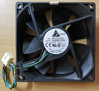 Delta Electronics AUB0912VH -5M92 Gehäuse Lüfter 92mm 12V 4-pin FAN Cooler*GL170