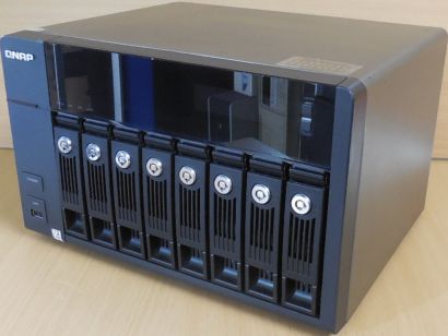 QNAP TS-869 Pro NAS 8-Bay SATA III HDD Netzwerk Speicherserver Gigabit LAN*NAS02