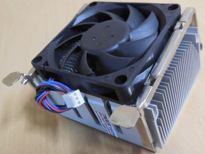 Intel Sockel 478 CPU Kühler mit Halterungen 70mm 3pol FAN Lüfter Aluminium*ck433