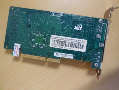 3dfx Voodoo 3 2000 Retro AGP 16MB 128Bit SDRAM VGA Grafikkarte 210-0364-003*g619