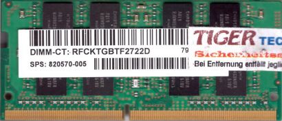 Hynix HMA41GS6AFR8N-TF N0 AC PC4-2133 8GB DDR4 2133MHz RAM HP 820570-005* lr146