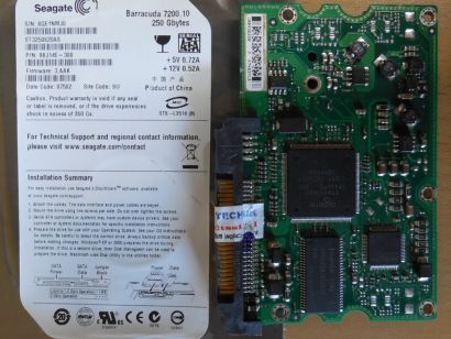 Seagate Barracuda 7200.10 ST3250620AS PCB Controller Elektronik Platine* FE277