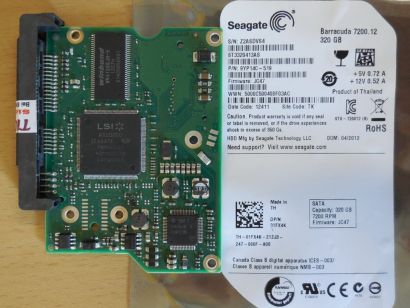 Seagate Barracuda 7200.12 ST3320413AS PCB Controller Elektronik Platine* FE279