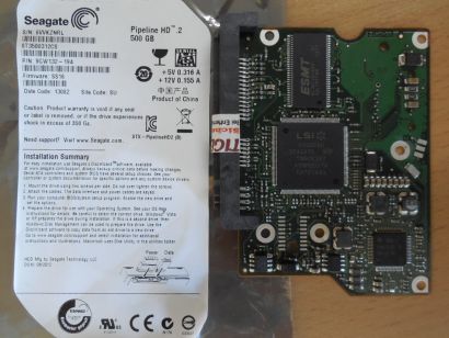 Seagate Pipeline HD.2 ST3500312CS PCB Controller Elektronik Platine* FE280