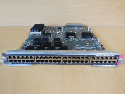 Cisco Catalyst 6509-E 48 Port 10 100 1000 Base-T GE Modul WS-X6148-GE-TX* nw113