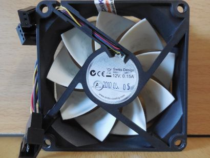 Arctic Cooling F8 PWM PST Gehäuse Lüfter 80mm 12V 0.15A 4-pol FAN 31cfm* GL176