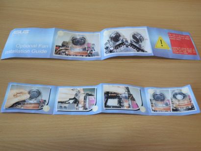 Asus Optional Fan ADDA AD4512LX-D03 3-pin 12V P5E3 P5B Deluxe P5W A8N P5Q* mk02