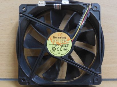 Thermaltake TT-1225 A1225L12S Gehäuse Lüfter 120mm 12V DC FAN 3pin schwarz*GL184