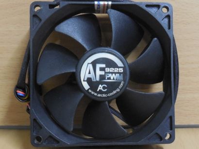 Arctic Cooling AF 9225 PWM Gehäuse Lüfter schwarz 92mm 12V FAN 3-pin 4-pin*GL190