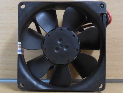 PAPST 8412 NLE Gehäuse Lüfter axial schwarz 80mm 12V DC FAN 4-pin Molex* GL193