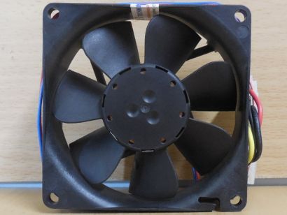 PAPST 8412 NLE Gehäuse Lüfter axial schwarz 80mm 12V DC FAN 4-pin Molex* GL193