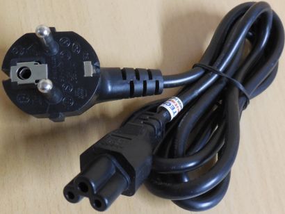 Stromkabel Netzkabel Kleeblatt Mickey Mouse Stecker C5 Netzteil ca.1,7m* pz1031