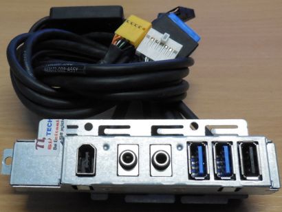 HP 662817-002 663073-002 Front Panel USB 3.0 2.0 Audio MIC Firewire Z420* pz1047