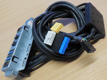 HP 662817-002 663073-002 Front Panel USB 3.0 2.0 Audio MIC Firewire Z420* pz1047