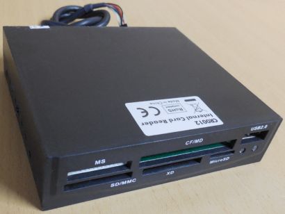 LogiLink CR0012 3,5 All in 1 USB2.0 PC Kartenleser Multi Slot Card Reader* kl56