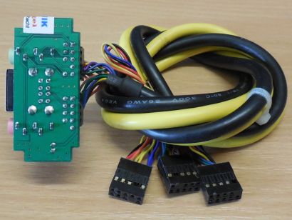 Chieftec DBH10291A 2x USB 2.0 Azalia AC 97 Audio Front I/O Panel* pz1062