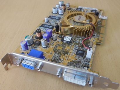 ASUS V8420 nVidia GeForce 4 Ti 4200 64MB VGA DVI-I AGP RETRO Grafikkarte* g645