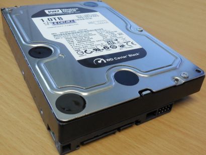 Western Digital Caviar Black WD1001FAES-22W7A0 SATA 1TB 1000GB Festplatte* F852