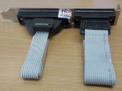 COM Gameport Slotblende Retro Slotblech 15pin D-Sub 25 pin Seriell Serial*pz1066