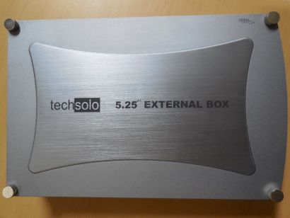 techsolo 5,25 USB 2.0 Laufwerksrahmen CD DVD ROM Gehäuse extern Box IDE* pz1067