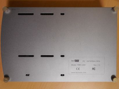 techsolo 5,25 USB 2.0 Laufwerksrahmen CD DVD ROM Gehäuse extern Box IDE* pz1067