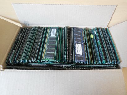 Ca. 5359g RAM PC Arbeitsspeicher defekt Schrott Goldkante Goldgewinnung*so10001